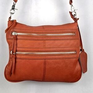 Chocolat Blu Leather Crossbody Bag